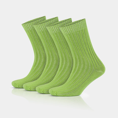 97% Cotton Crew Dress Socks for Men and Women - Colorful 97% Cotton Crew Dress Socks for Men and Women - Colorful