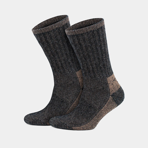 Thermal Warm Terry Lined Alpaca Hiking Boot Socks for Men & Women - Optic Effect Thermal Warm Terry Lined Alpaca Hiking Boot Socks for Men & Women - Optic Effect