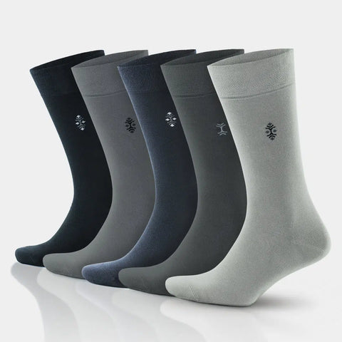 GoWith-bamboo-dress-socks-5-pairs-dark-colors