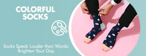 GoWith colorful socks collection banner mobile