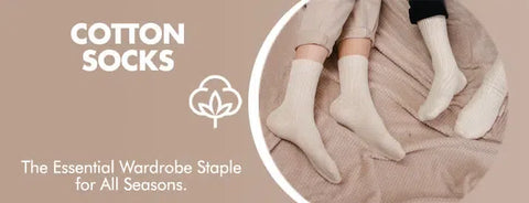 GoWith cotton socks collection banner mobile