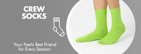 GoWith crew socks collection banner mobile