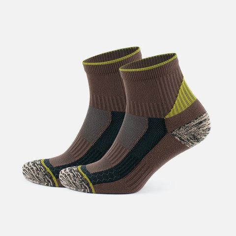 cushioned-running-socks-brown-2-pairs-GoWith