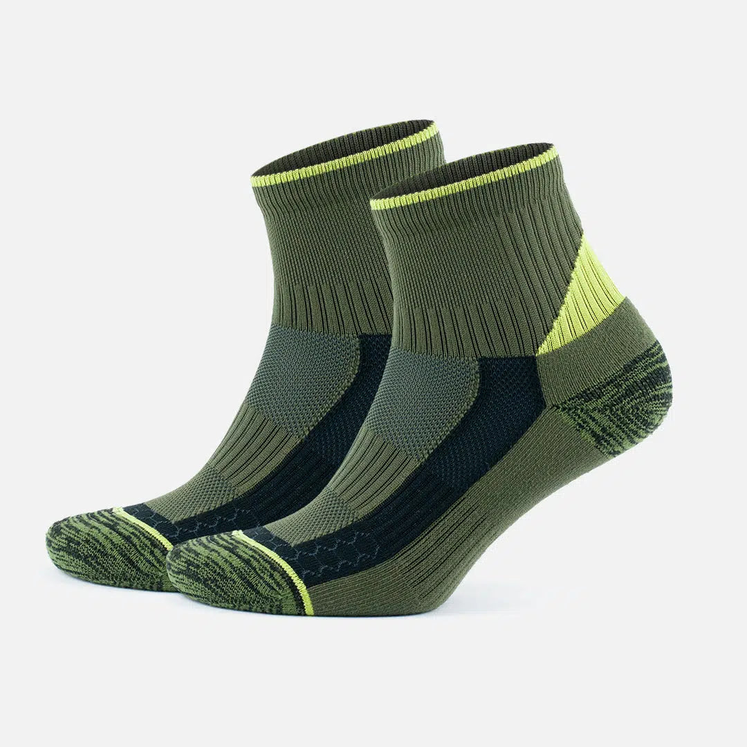 cushioned-running-socks-green-2-pairs-GoWith