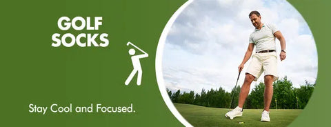 GoWith golf socks collection banner mobile