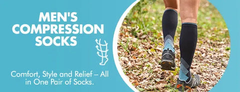 GoWith men's compression socks collection banner mobile