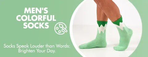 GoWith men's colorful socks collection banner mobile