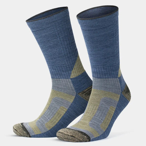 GoWith-merino-wool-hiking-socks-blue-1-pair