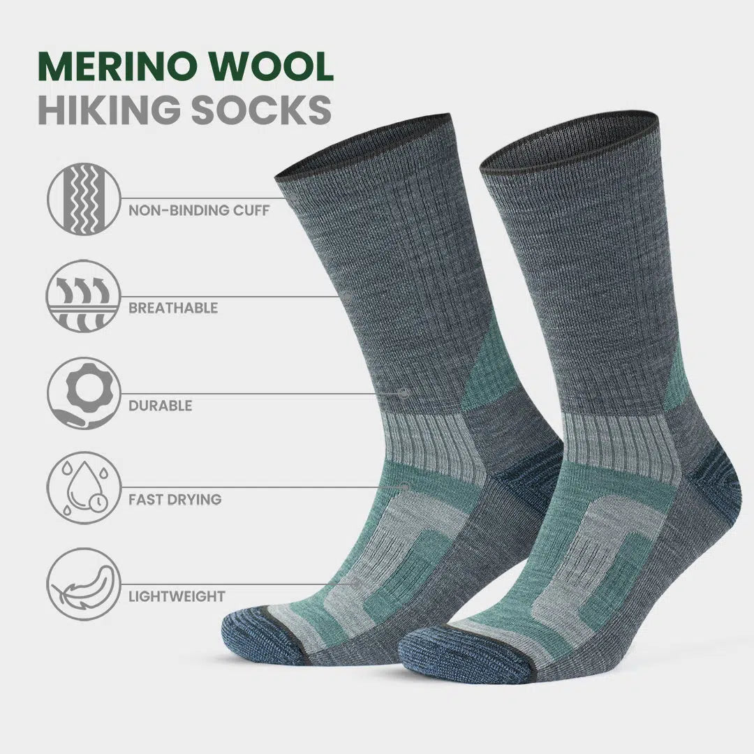 GoWith-merino-wool-hiking-socks-features