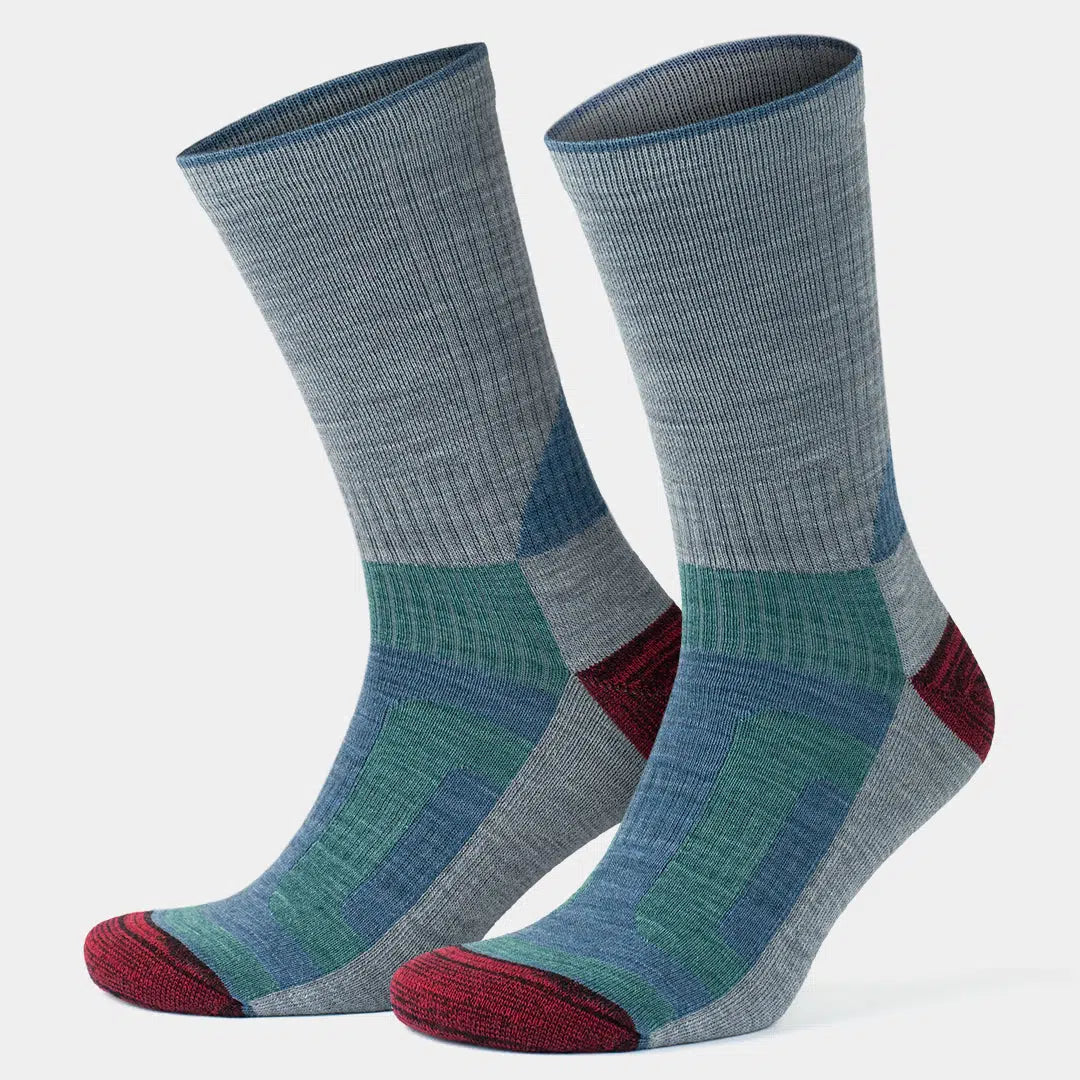 GoWith-merino-wool-hiking-socks-gray-1-pair