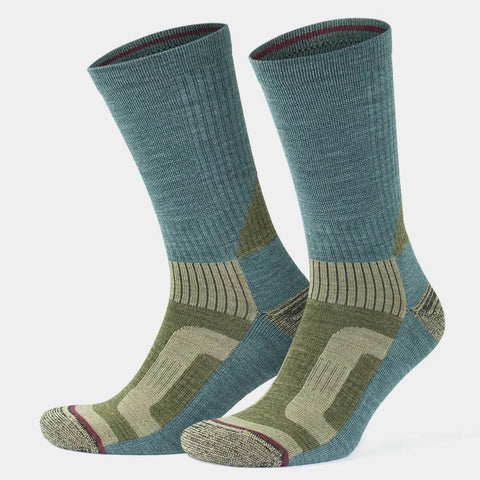 GoWith-merino-wool-hiking-socks-green-1-pair