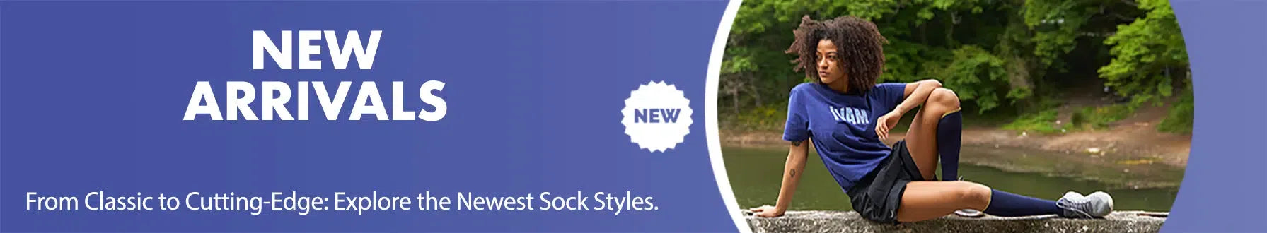 GoWith new socks collection banner desktop