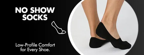 GoWith no show socks collection banner mobile