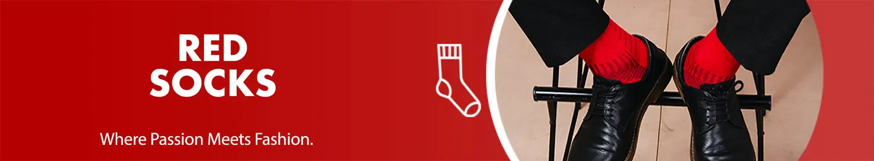 GoWith red socks collection banner desktop
