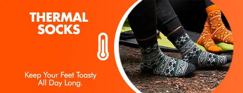GoWith thermal socks collection banner mobile