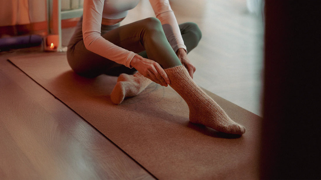Styling leggings with socks