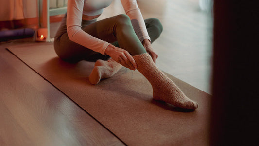 Styling leggings with socks