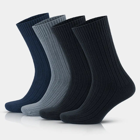 GoWith-100-cotton-socks-dark-color-assortie
