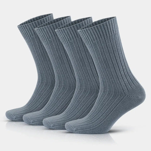 GoWith-100-cotton-socks-gray