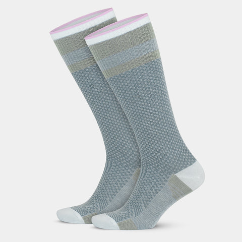 15-20mmHg Bamboo Knee High Compression Socks for Men & Women