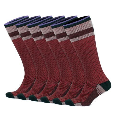 15-20mmHg Bamboo Knee High Compression Socks for Men & Women