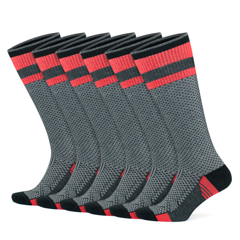15-20mmHg Bamboo Knee High Compression Socks for Men & Women