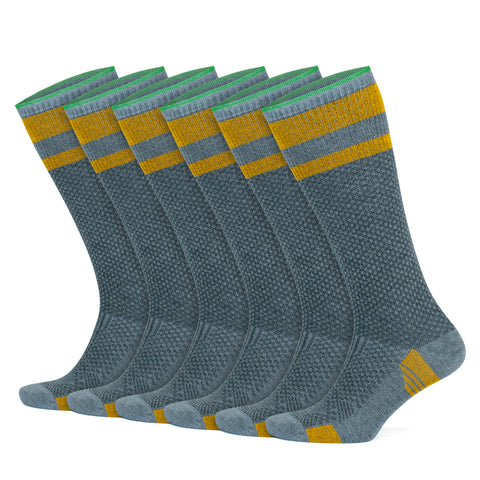 15-20mmHg Bamboo Knee High Compression Socks for Men & Women
