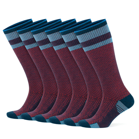 15-20mmHg Bamboo Knee High Compression Socks for Men & Women