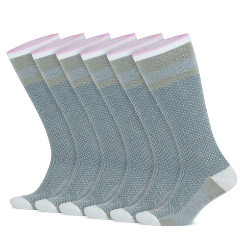 15-20mmHg Bamboo Knee High Compression Socks for Men & Women
