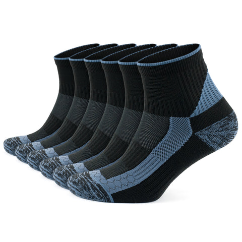 Cushioned Anti Blister Ankle Running Socks for Men and Women