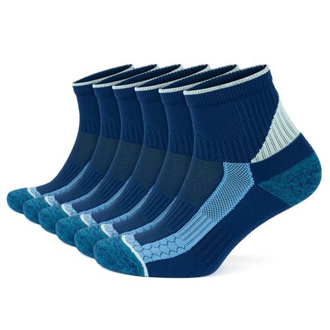 Cushioned Anti Blister Ankle Running Socks for Men and Women
