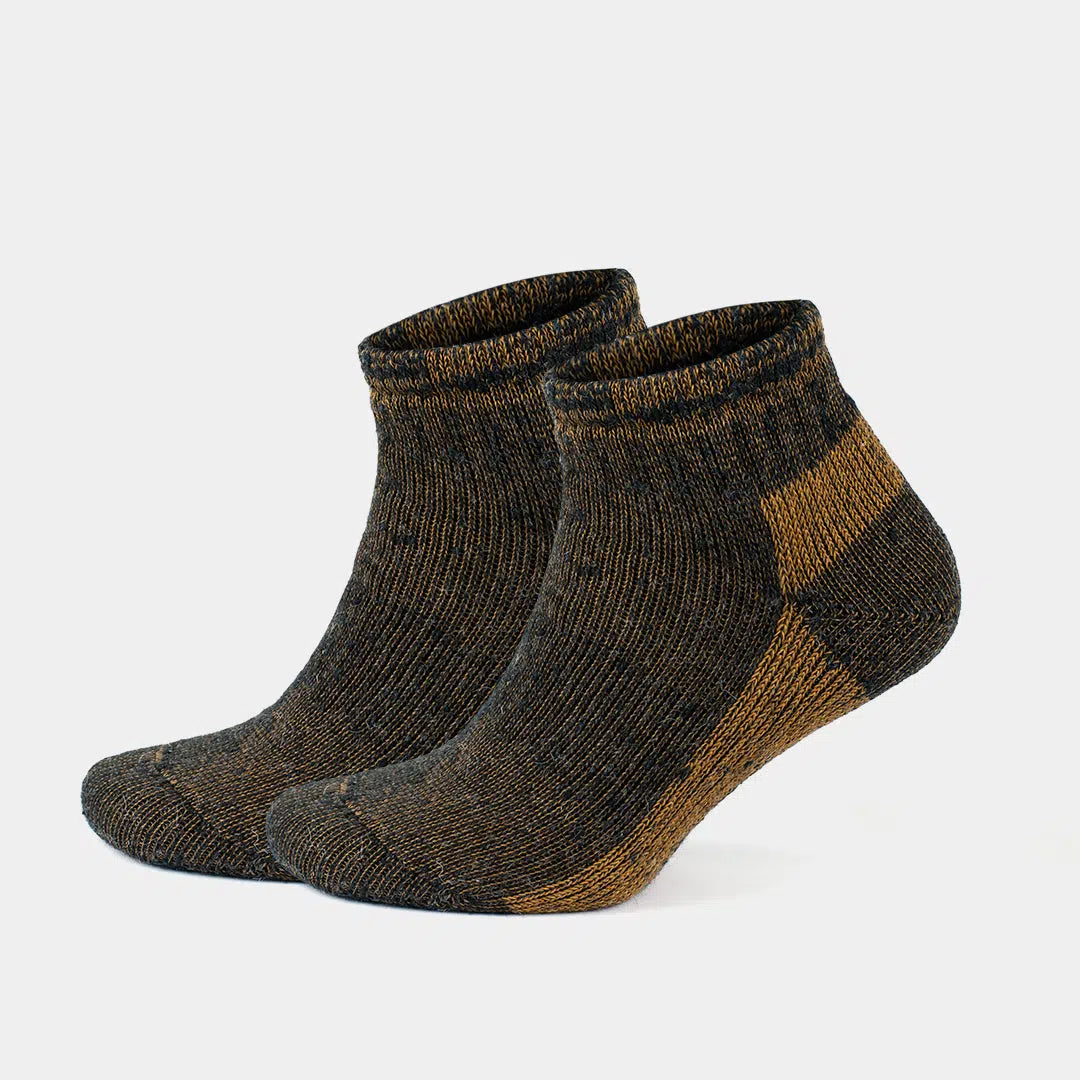 GoWith-ankle-hiking-socks-anthracite-orange-2-pairs