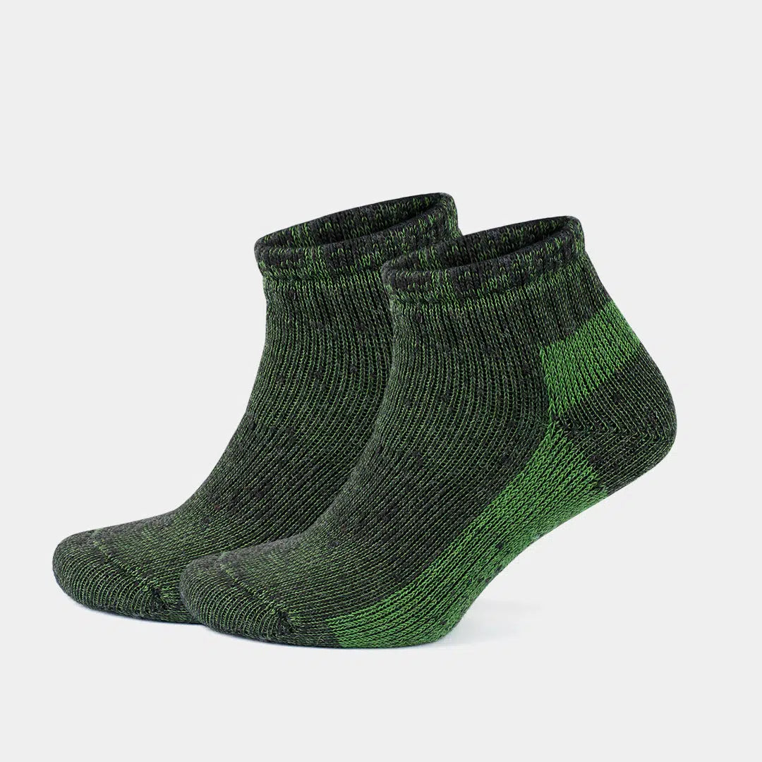 GoWith-ankle-hiking-socks-green-2-pairs