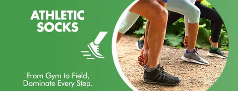 GoWith athletic socks collection banner mobile