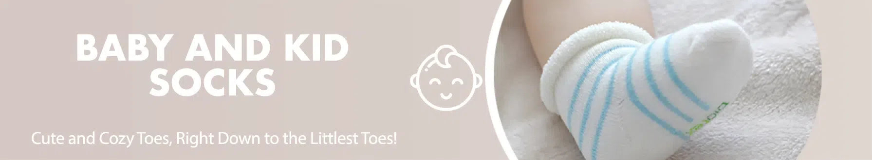 GoWith kid's socks collection banner desktop
