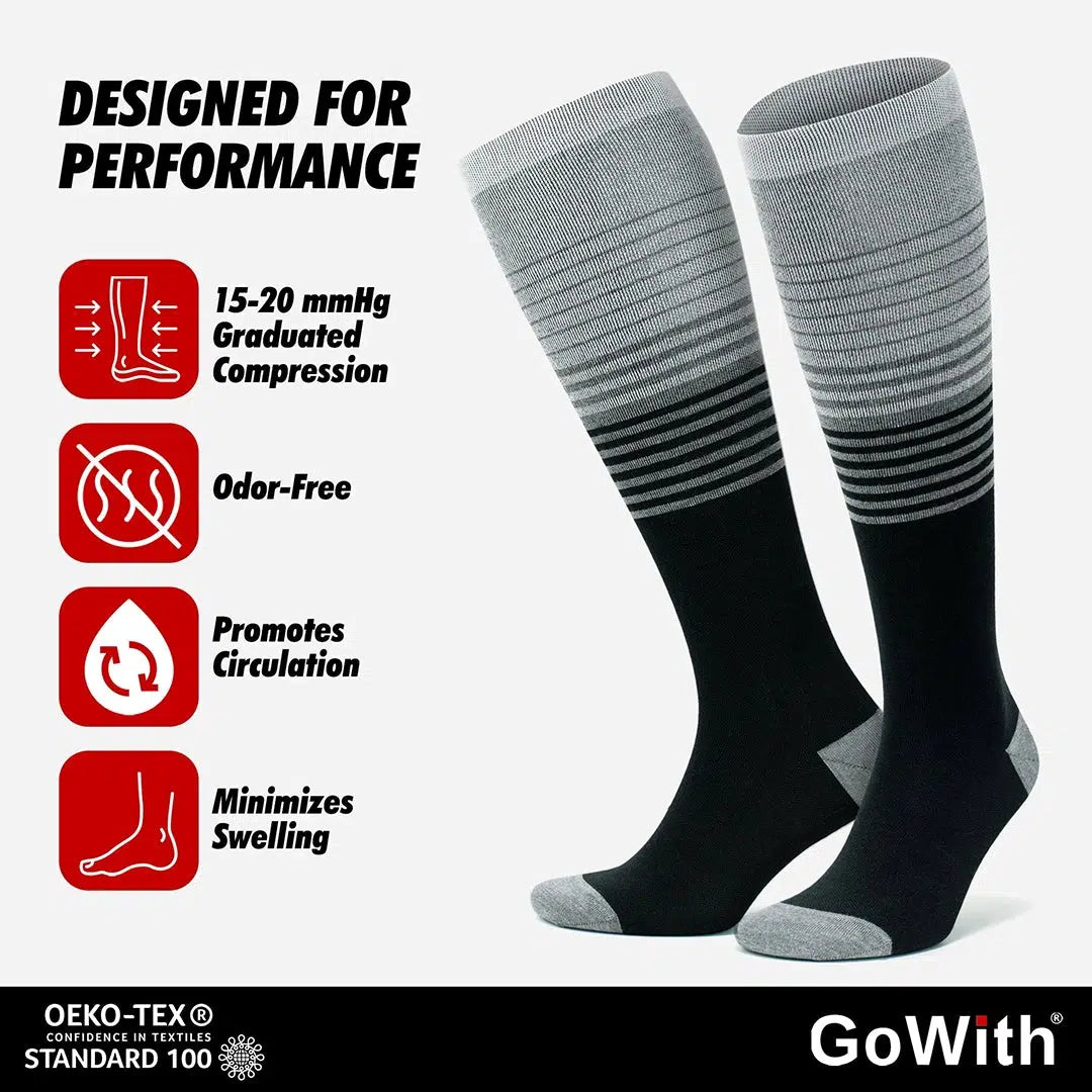 Bamboo Compression Socks (Pack Of 2) – Healtreat