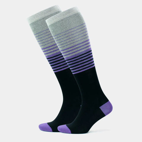 GoWith-bamboo-compression-travel-socks-purple-2-pairs