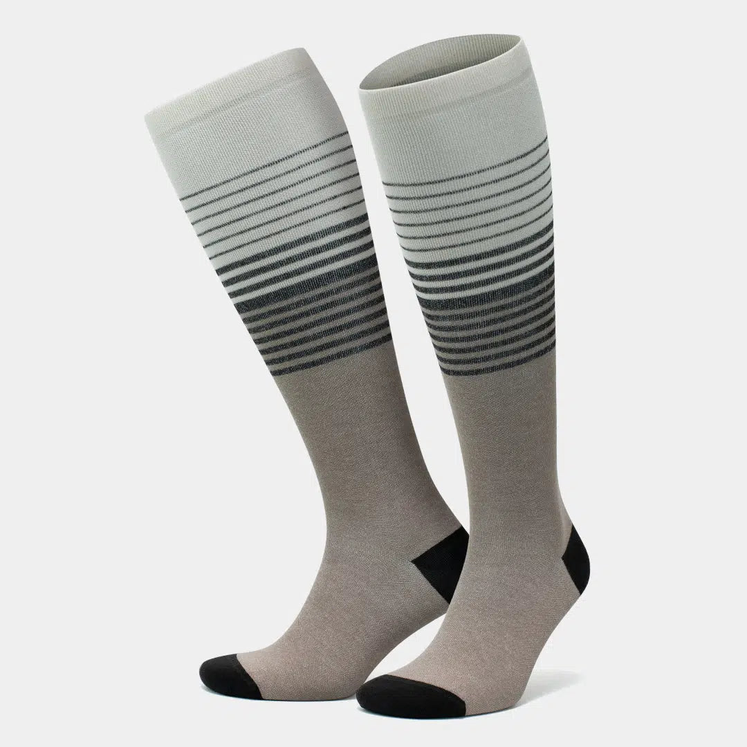 GoWith-beige-bamboo-compression-socks-1-pair