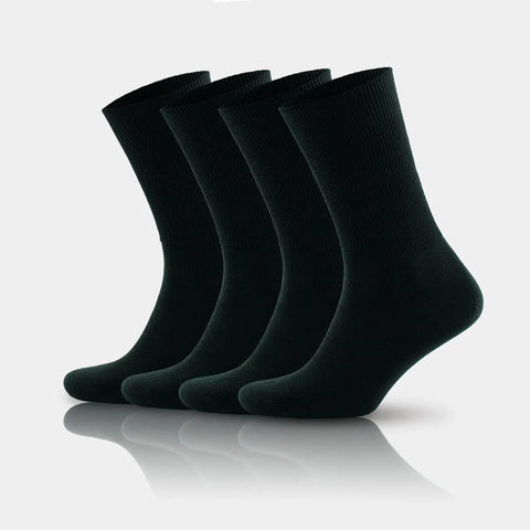 GoWith-black-diabetic-socks-4-pairs