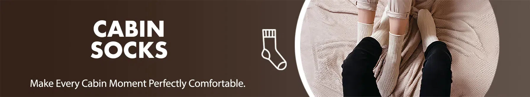 GoWith cabin socks collection banner desktop