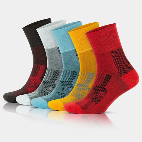 GoWith-colorful-bamboo-diabetic-socks
