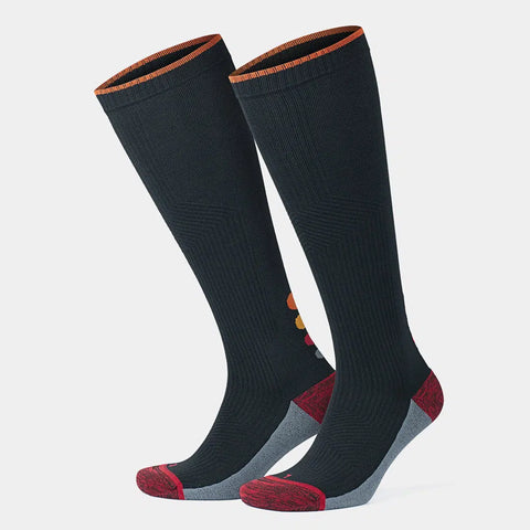 GoWith-compression-running-socks-black-gray-1-pair