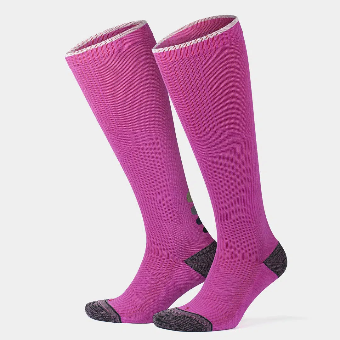 GoWith-compression-running-socks-fuchsia-1-pair