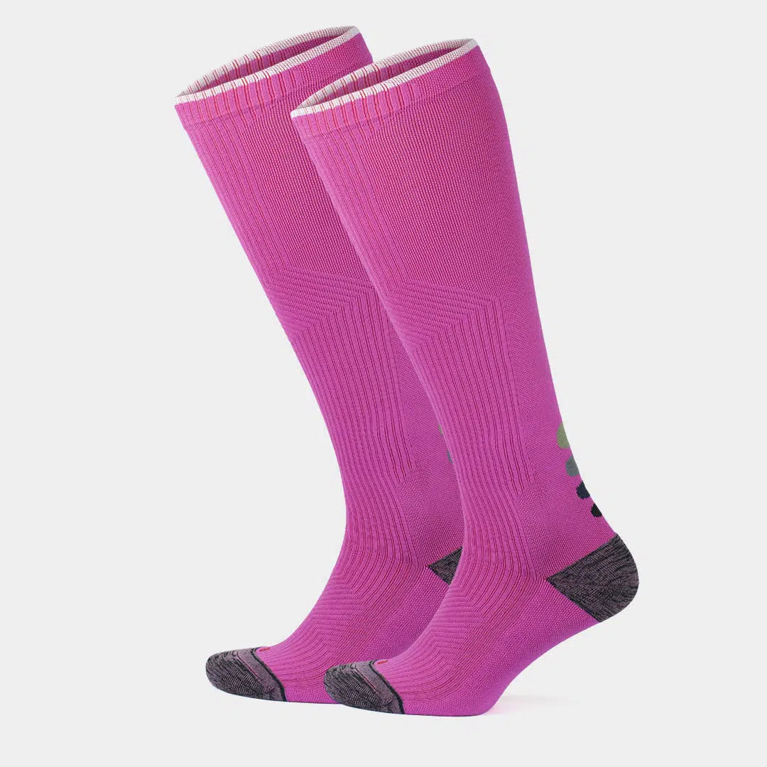 GoWith-compression-running-socks-fuchsia-2-pairs
