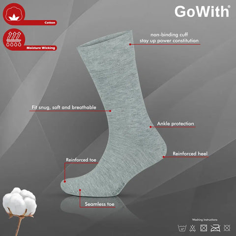 GoWith-cotton-seamless-dress-socks-features