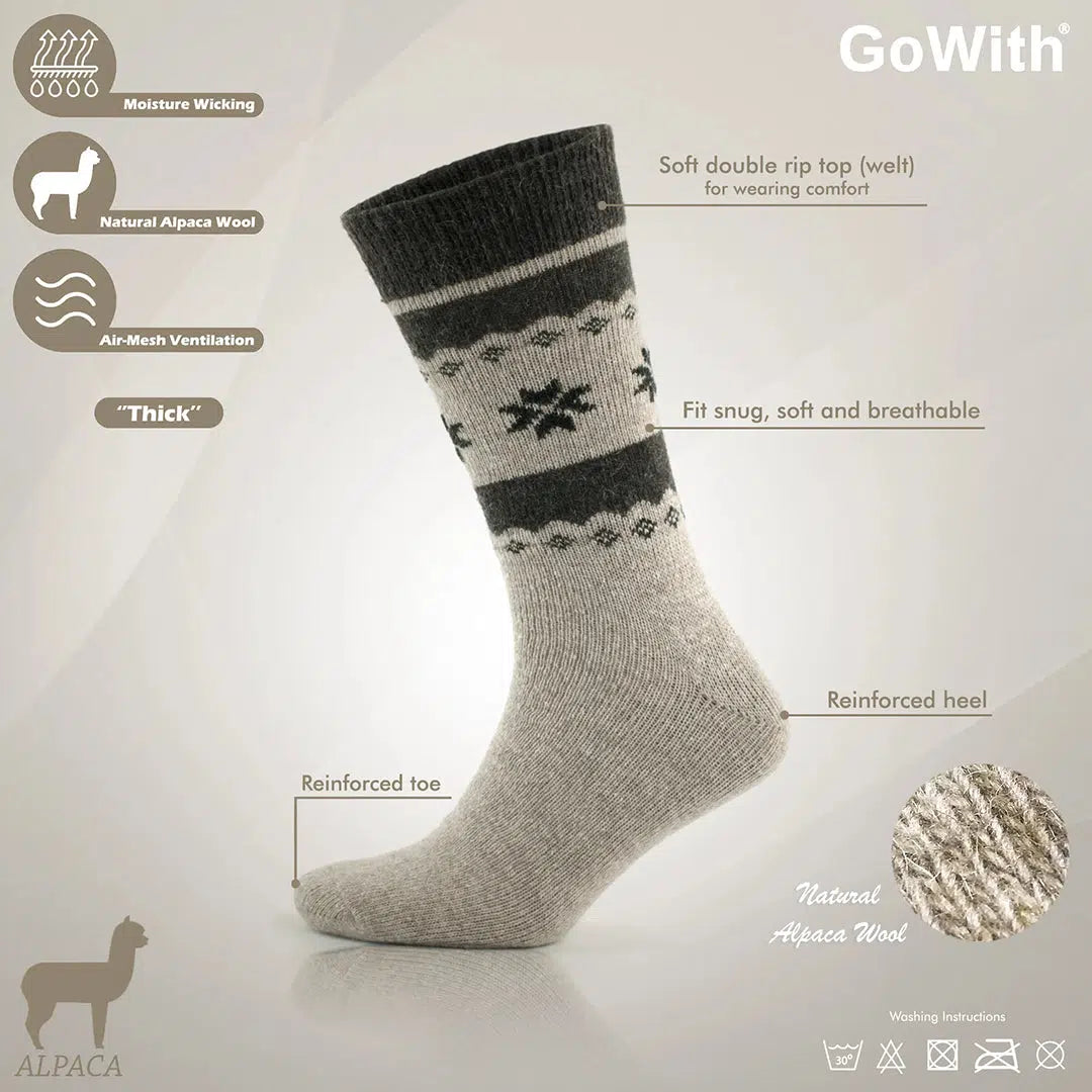 GoWith-cozy-christmas-socks-alpaca-features