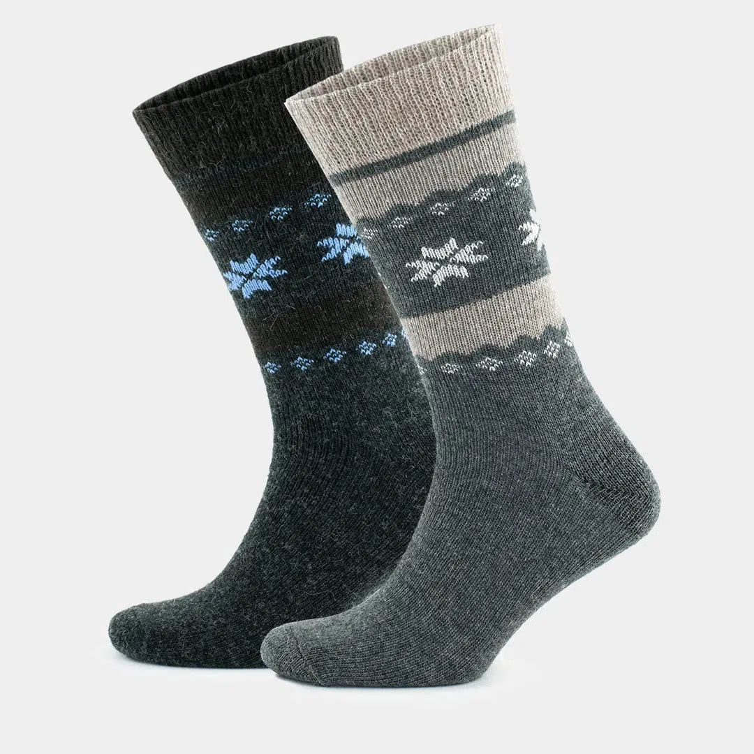 GoWith-cozy-christmas-socks-alpaca-gray-anthracite
