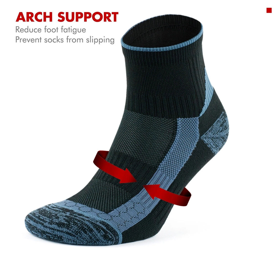 Socks With Arch Padding Build In Cushioned Running Socks for Comfortable Performance - GoWith