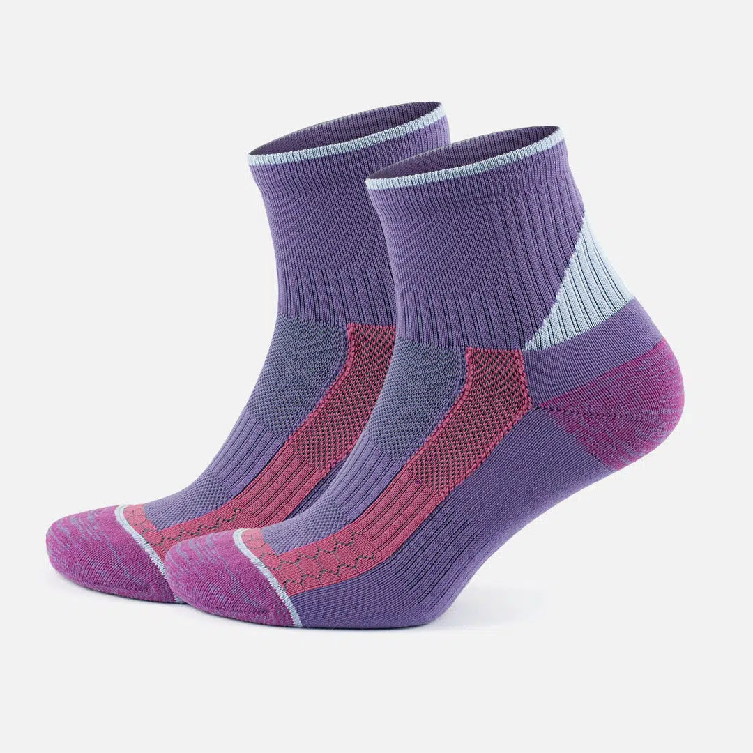 cushioned-running-socks-purple-2-pairs-GoWith