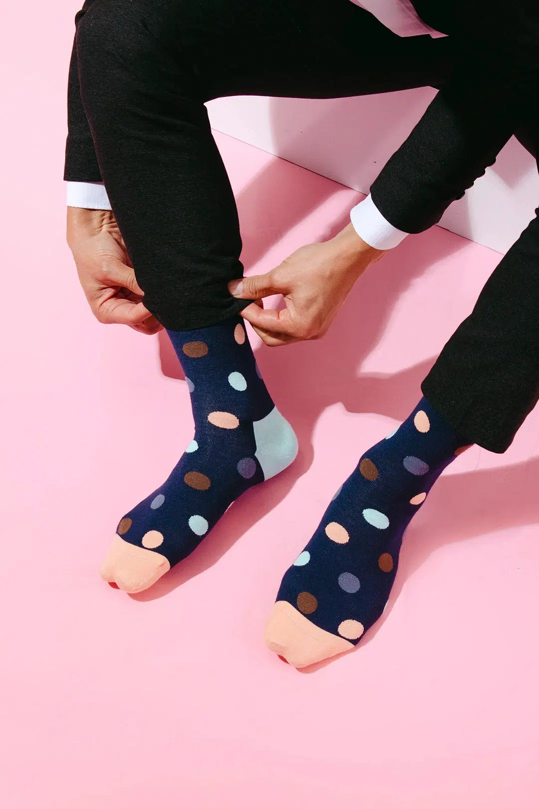 Socks N Socks Men's 5-Pair Luxury Colorful Cotton Dress Socks – Fun Novelty Patterns In A Gift Box